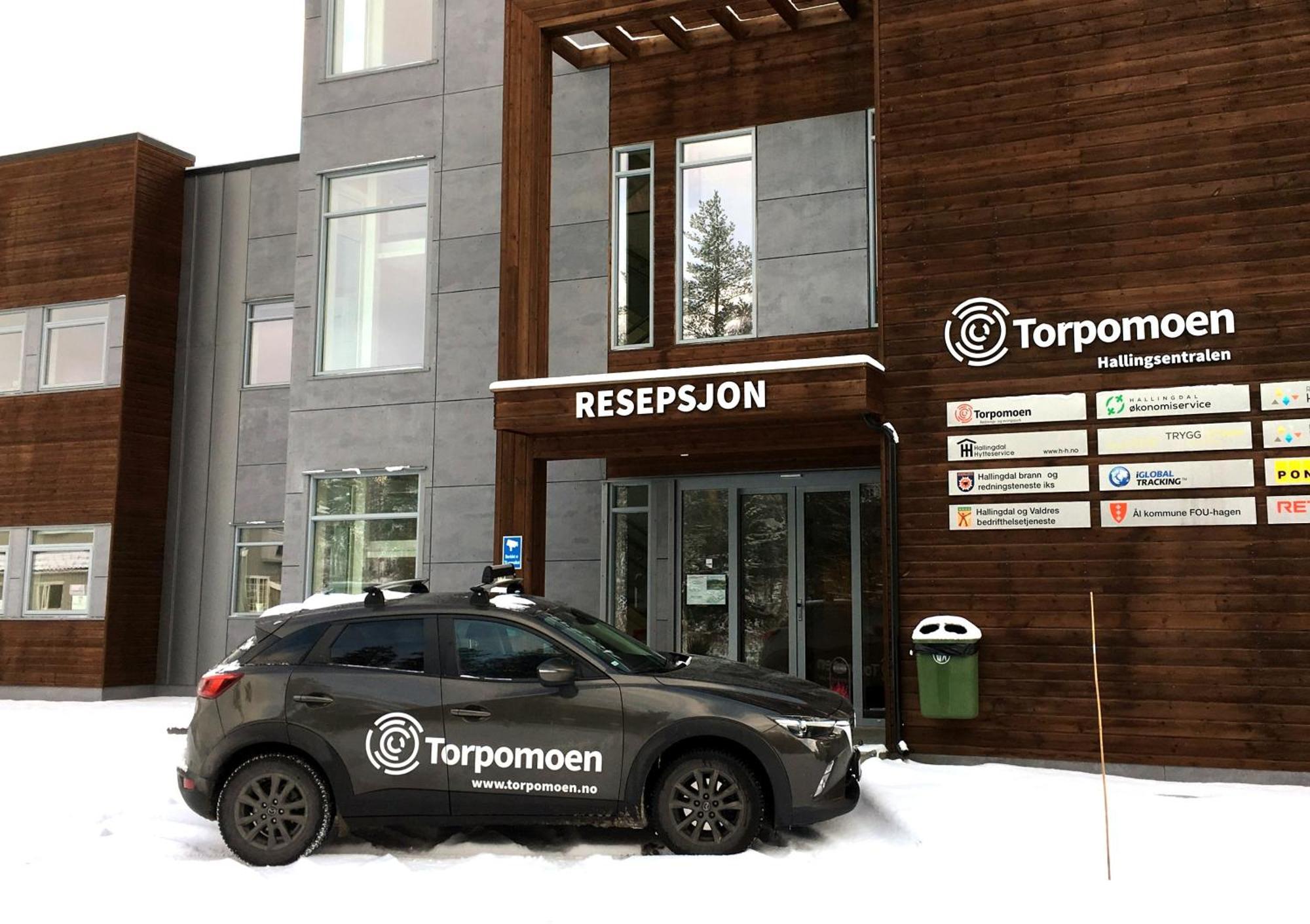 Torpomoen Hotel Buitenkant foto
